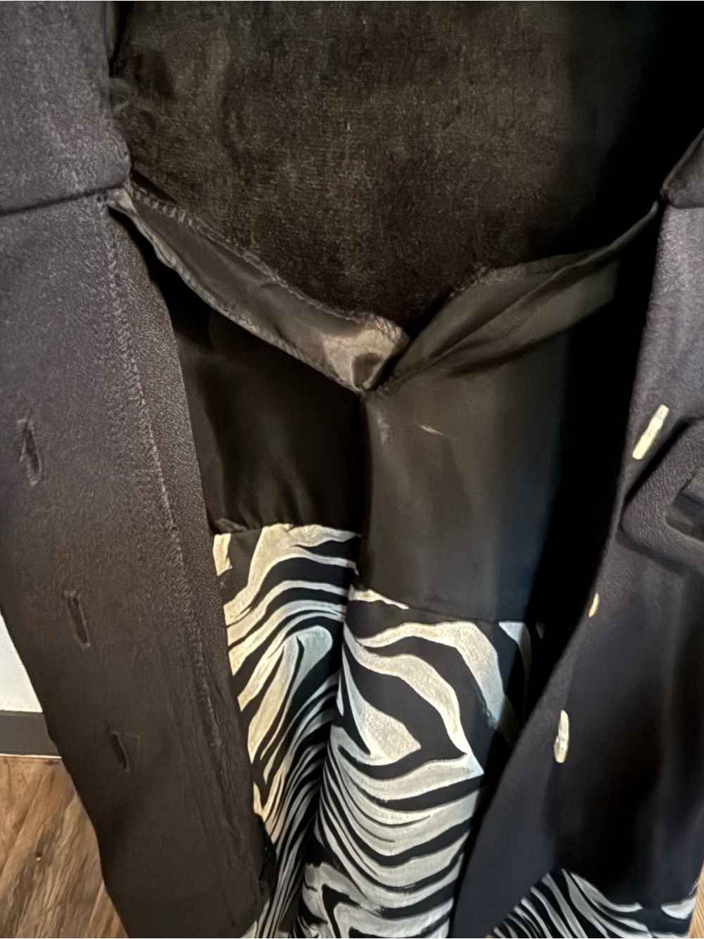 Vintage Studio I Zebra Print Dress | Matching Scarf & Belt Included •Size 12• - Picture 7 of 15